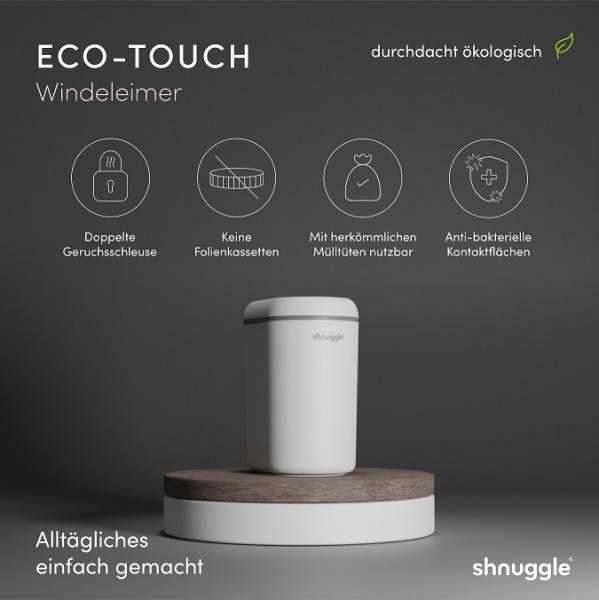 Shnuggle Eco Touch Windeleimer